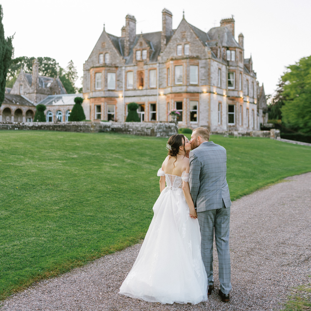 Sonja and Rino at Castle Leslie