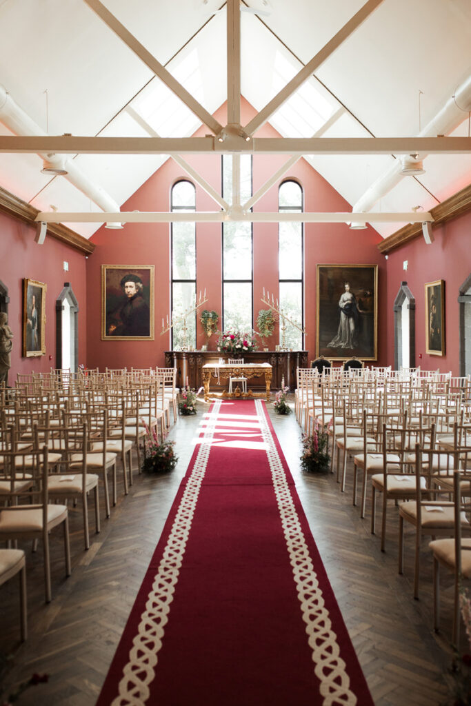 Trauungsraum im Ballyseede Castle