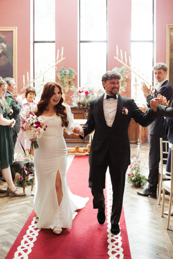 Exit Bride and Groom
