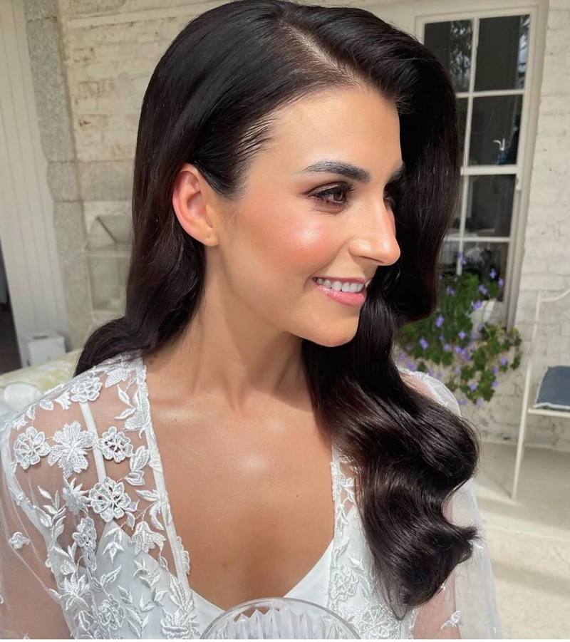 Bride styled by Emma King