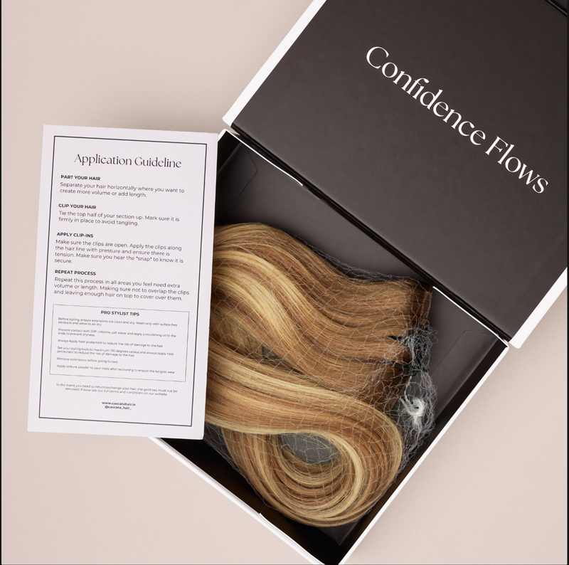 Cascata Clip in extensions