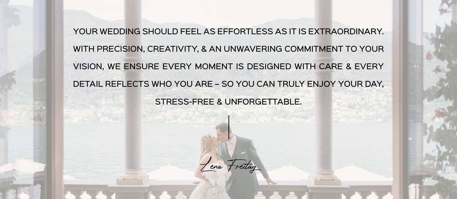 Bridal Couple at their destination wedding kissing in front of Lake Como at the Mandarin Oriental, one of the finest and most exclusive Lake Como wedding venues